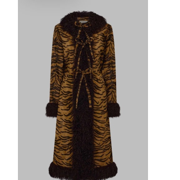 Charlotte Simone Maddie Coat - Sz. L- NWT- Limited Edition 🐅🐅🐅🐅 - Picture 4 of 12
